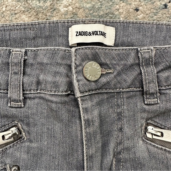 Zadig and Voltair ava color jeans light gray - Picture 3 of 11